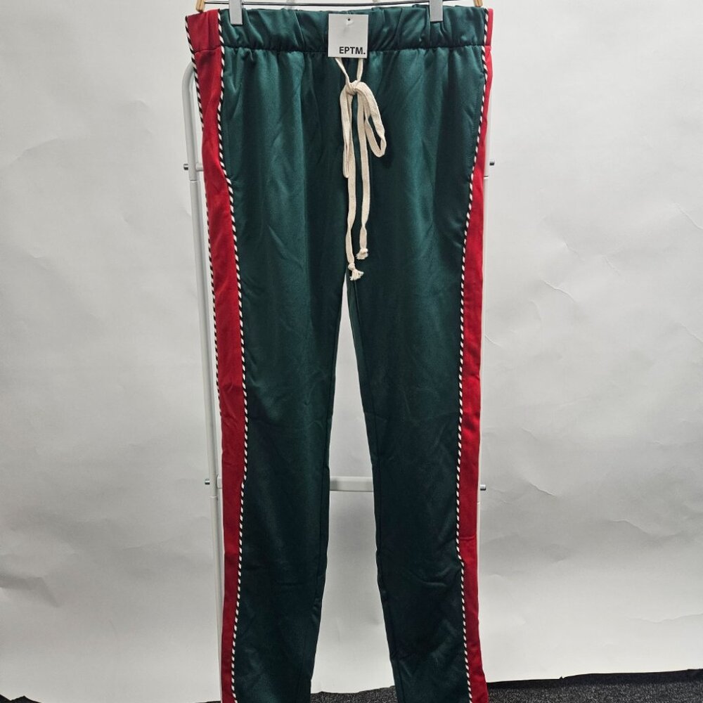 EPTM's Men's Trackpants Green Red